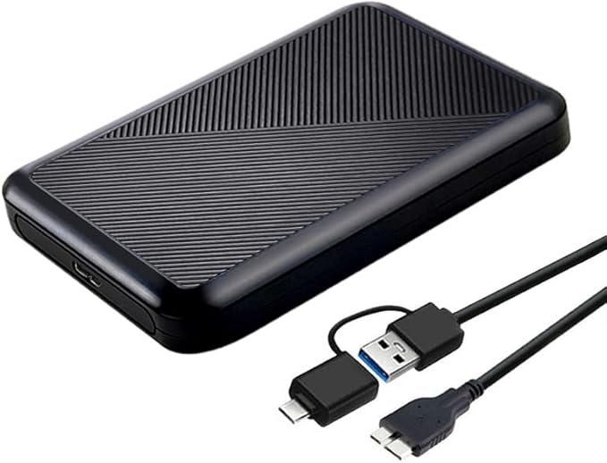 1TB Ultra Slim Portable External Hard Drive USB 3.0 HDD Storage for PC, Mac, Laptop, PS4, Xbox one (1TB)