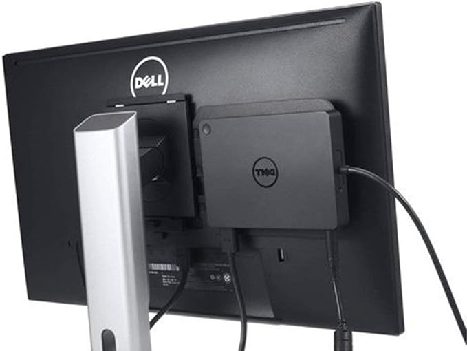 Dell WD15 Monitor Dock 4K with 130W Adapter, USB-C, (450-AFGM、6GFRT) (Renewed)