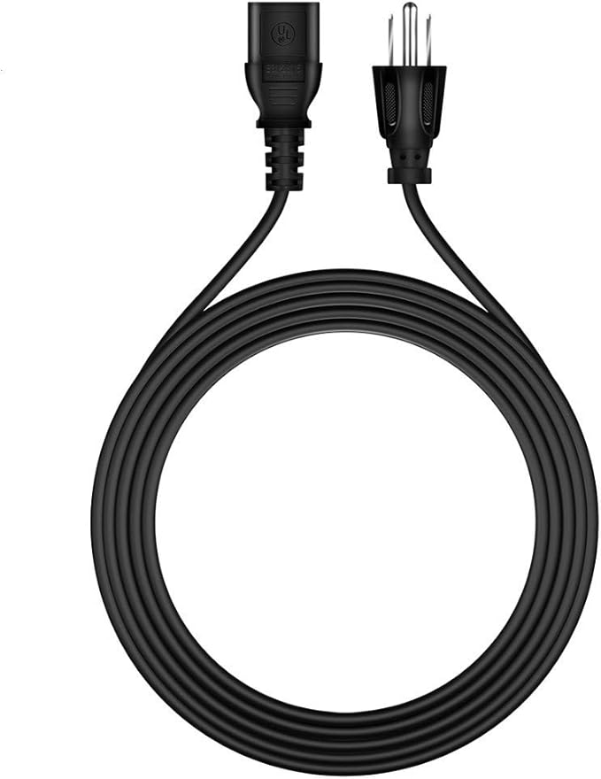 New AC Power Cord Cable Compatible with Netgear ReadyNAS 316 6-Bay Diskless Ready NAS RN316 RN31600 Network Attached Storage RN31600-100NAS RN31661D-100NAS RN31662D-100NAS RN31662E-100NAS