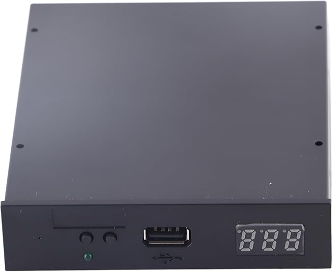 3.5-Inch USB Floppy Disk Drive Emulator, 1.44MB, Model 1m44-u100k, Compatible with Musical Keyboard