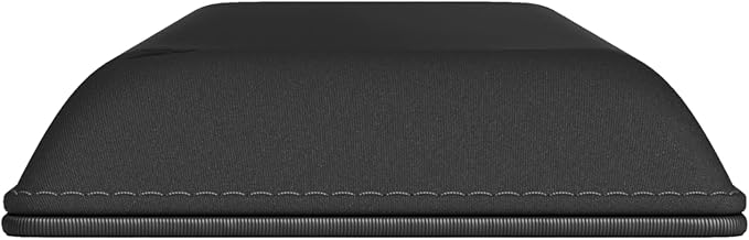 Glorious Gaming Padded Keyboard Wrist Rest (TKL, 25mm Thick) - Anti-Fray Stitched Edges, Smooth Cloth Surface, Anti-Slip Rubber Base, Medium Firmness, 360 x 100 x 25mm - Black