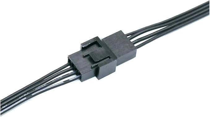 2pcs 4Pin CPU Fan Male to Female Extension Adapter Cable 4Pin Male to Male Customized 4Pin PWM Cooling Fan Cables 10/30/50/100cm(10CM,M-M)