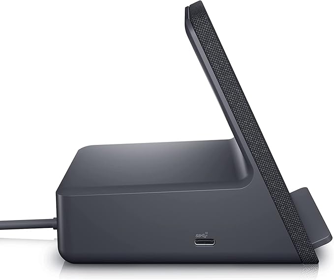 Dell HD22Q Dual Monitor Docking Station with Wireless Charging Stand, USB-C, HDMI and DisplayPort - HD22Q