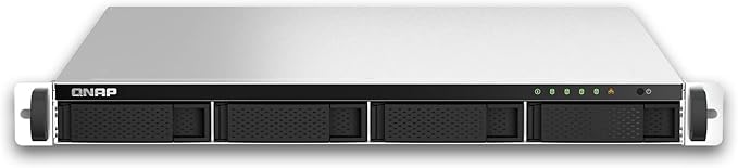 QNAP 4-Bay TS-464U-8G Storage - Intel Celeron N5095 2.9GHz (Quad-Core), 8GB DDR4, 2x2.5GbE, 2xM.2, 1xPCI-e Rack