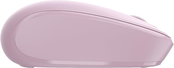Incase Wireless Mobile Mouse 1850 – Designed by Microsoft – Compact, Comfortable, Right/Left Hand Use, 6-Month Battery Life, Nano Transceiver, Works with Mac/Windows 8/10/11 (Light Orchid)