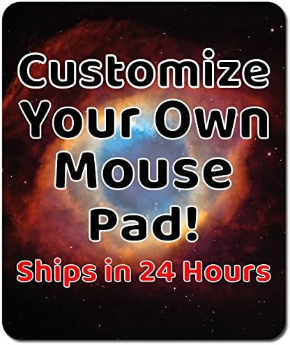 Personalized Mouse Pad - Add Pictures, Text, Logo or Art Design and Make Your Own Customized Mousepad. Each Custom Mouse Mat Comes in a Colorful Gift Bag. Personalized Your Gaming Mousepad (Vertical)