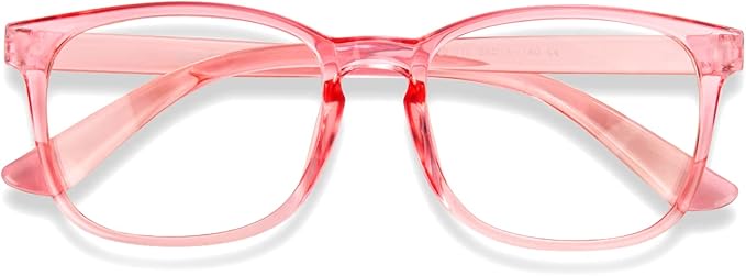 Blue Light Glasses for Woman Men | 99% Blue Light Blocking Glasses | Computer Glassess | Gaming | TV Phone Screen Reader Square Frame | Anti Eyestrain & UV Glare,1 Pack
