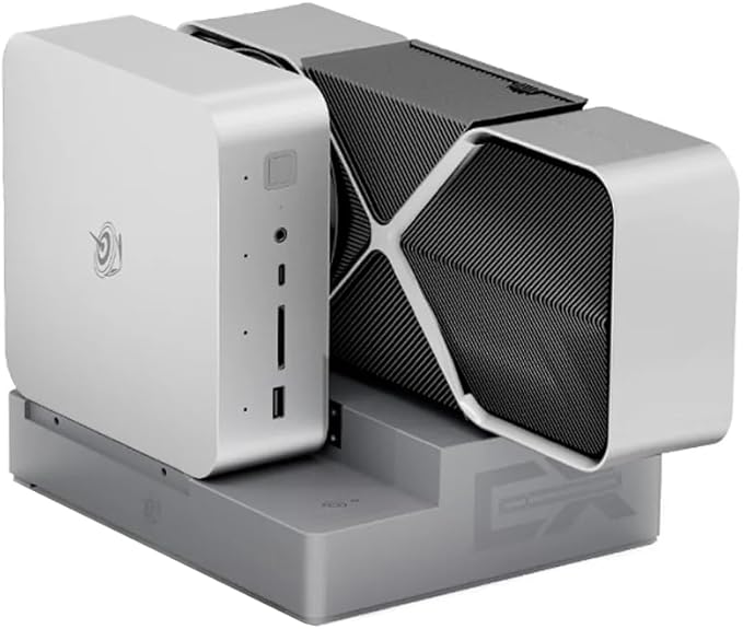 Beelink EX Docking Station, GPU Dock External Graphics Card with PCIe x 16 Slot, Compatible with Beelink GTi12/14 185H, Support Desktop Discrete Graphics Card/SSD/Wi-Fi Module/External Antennas