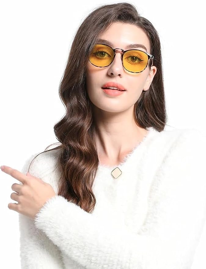 JW MARRIOTT Blue Light Blocking Glasses,Blue Light Glasses Women Men,Anti Blu-Ray Clear Gaming Glasses Lense