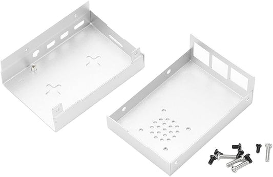 Housing for 4B Aluminum Alloy Case for, Enclosure for Case for, Enclosure for Cooling Protective Quick Cooling Black (Silver)