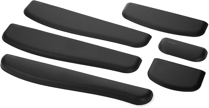 Kensington ErgoSoft Wrist Rest for Standard Keyboards, Black (K52799WW)