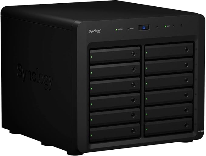 Synology 12 Bay Disk Expansion DX1222 (Diskless)
