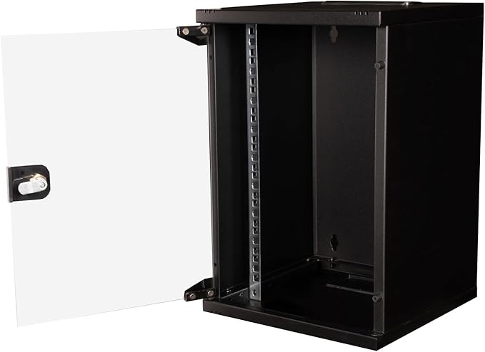 ROLINE 10 Inch Wall Housing 9 U, 312 x 300 W x D Black