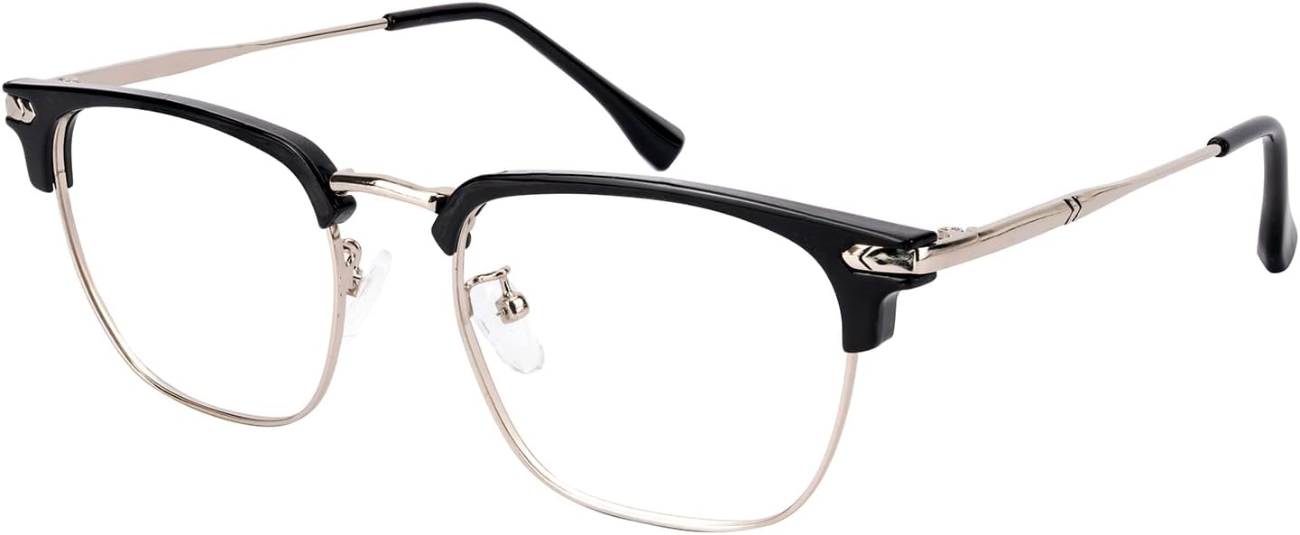 Blue Light Blocking Glasses for Men Anti-Fatigue Computer Monitor Gaming Glasses Prevent Headaches Glasses