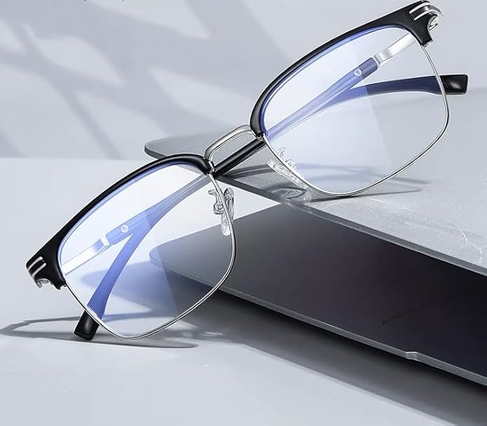 Blue Light Blocking Glasses for Men Anti-Fatigue Computer Monitor Gaming Glasses Prevent Headaches Glasses