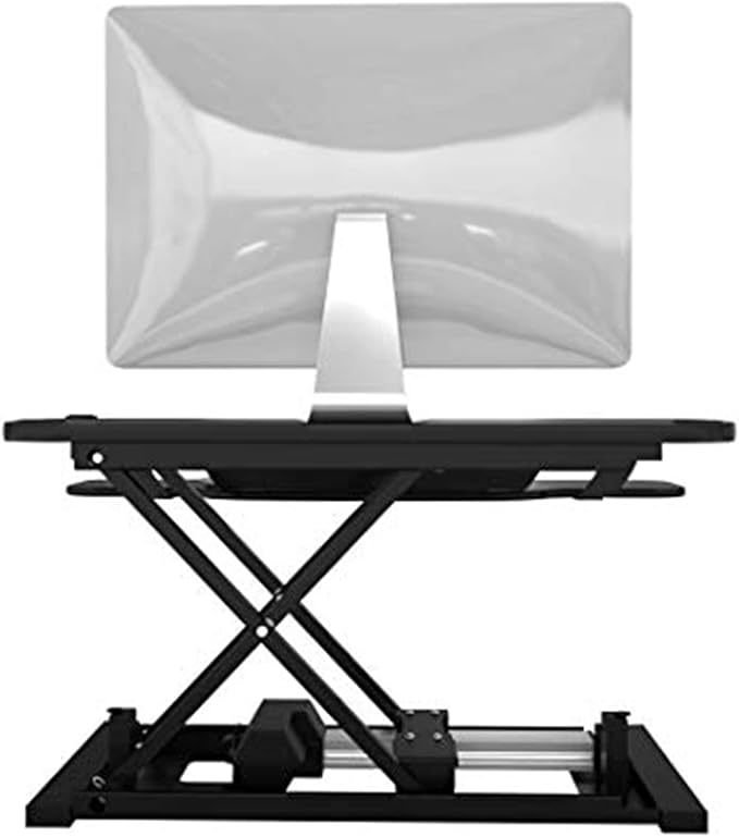 VERSADESK Electric Standing Desk Converter, 48 Inch PowerPro Height-Adjustable Sit Stand Desktop Riser, Keyboard Tray, USB Charging Port, 48" W X 24" D, Black