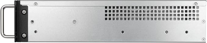 2U rackmount Server Chassis with Dual 5.25" Drive Bays, 3.5" HDDx2 and 2.5" HDDx1, Support M-ATX, ITX M/B, PS2/2U single/2u redundant PSU,USB 3.0x2