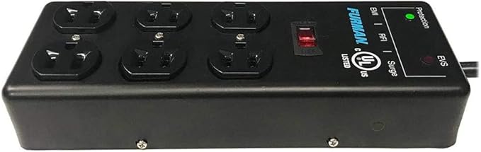 Furman SS-6B-PRO 15' 6-Outlet Surge Protector (2-Pack) Bundle