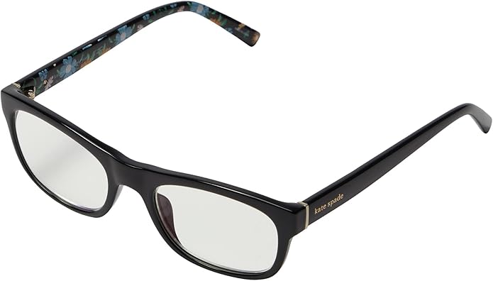 kate spade new york womens Evie Blue Light Readers Rectangular Reading Glasses