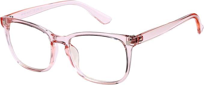 Hycredi Kids Blue Light Blocking Glasses for Boys & Girls – Reduce Eye Strain from Screens, Computer, Gaming, TV & Phone
