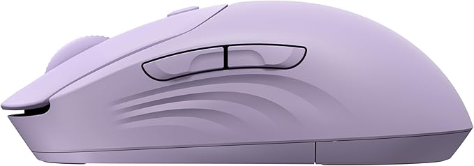 HP 400 Quiet Wireless Mouse, Dual Bluetooth & 2.4GHz, Soft Silicone, Quiet Clicks, Microsoft Wheel, 24-Month Battery, 6000 DPI, Ambidextrous, Eco-Friendly Design, Multi-OS, Purple