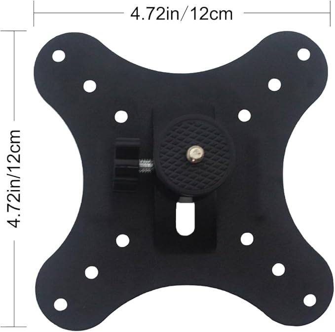 Vertically Mounted Projector Bracket Wall-Mounted Universal Ceiling Wall Projector, 1/4" Screw, Camera Bracket mini （2.36in）