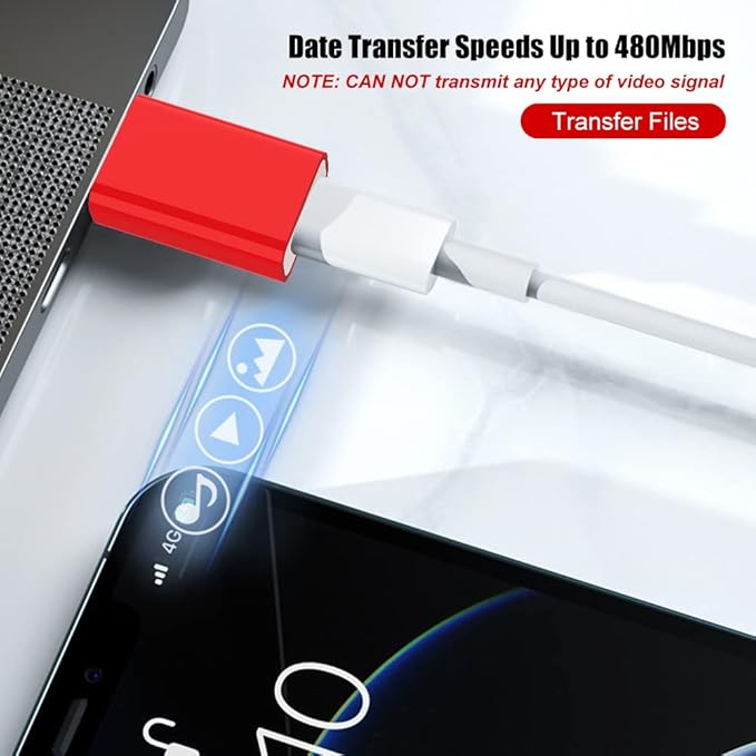 USB Male to USB-C Female Adapter,USB Type C to Type-A Charger Cable Converter for Apple Watch Series 10 9 8 7 SE Ultra,MagSafe Charger,iPhone 16 15 14 13 12 Pro Max