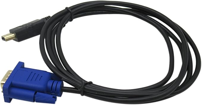 Xspeedonline HDMI Male to VGA Male Video Converter Adapter Cable for PC DVD 1080P HDTV 6FT