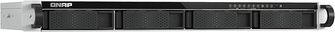 QNAP TS-h765eU-8G | 7-Bay, Intel Atom, 2.5GbE, 1U Hybrid Short-Depth Rackmount NAS