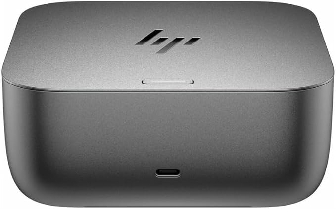 HP 100W G6 Thunderbolt 4 Dock Port Replicator Bundle with DKZ Hub (Universal Thunderbolt/USB-C Docking Station, Single Cable for Charging, Data Transfers to Any Brand Laptop) 9X472UT#ABA