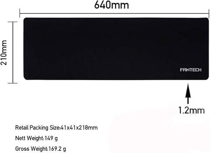Large Gaming Mouse Pad, Extended Mouse-Mat Non-Slip Rubber Base for Laptop, Notebook, Computer, Desktop, PC, Gamer, Office
