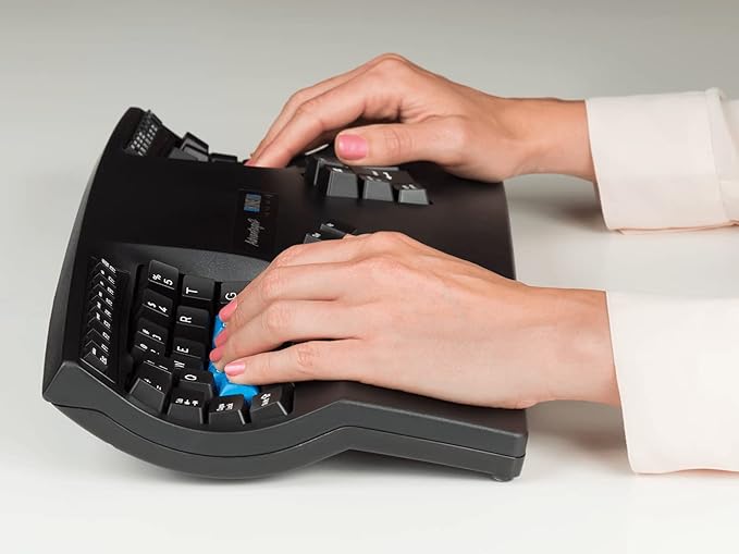 KINESIS Advantage2 Quiet LF Ergonomic USB Keyboard (KB600LFQ)