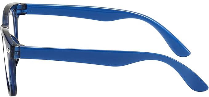 1 Pack kids Blue Light Blocking Glasses For Girls And Boys Computer Blue Light Blocking Glasses For Age 3-11 (Dark blue)