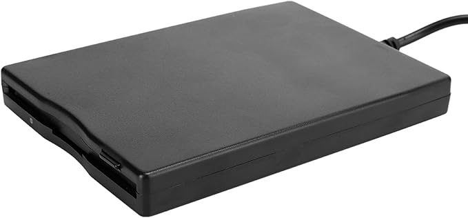 3 5" USB External Floppy Disk Drive, Portable Floppy Drive, 1 44 MB FDD for PC Window 2000/XP/Vista/7/8, No Extra Driver Required, Plug and Play, USB External Floppy Disk Drive Portable 1 44 MB FD