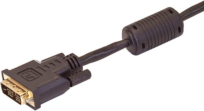 Monoprice Standard HDMI Cable to Single Link DVI Adapter Cable - with Ferrite Cores, CL2, Up to 720p/1080i Resolution, 15 Feet, Black