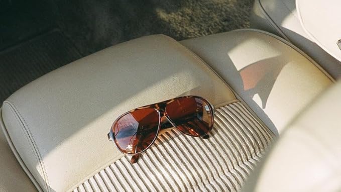 BluBlocker Original Aviator Sunglasses | Retro | Blocks 100% of Blue & UV light | For Men & Women | Reduce Glare & Eye Stress