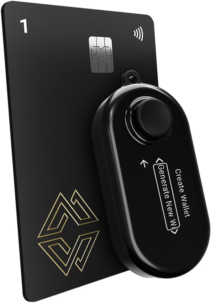 Hardware Wallet for Secure Storage of BTC, Crypto, NFTs | Audited, Opensource, Cold Wallet | Decentralized Private Key Storage