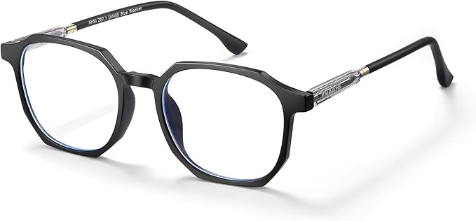 Blue Light Glasses for Men Women, 99% Blue Light Blocker, UV Protection. Ideal for Computer Use, Gaming, Reading.