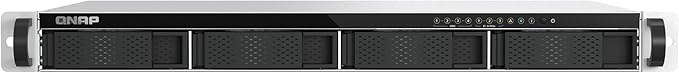QNAP TS-h765eU-8G | 7-Bay, Intel Atom, 2.5GbE, 1U Hybrid Short-Depth Rackmount NAS