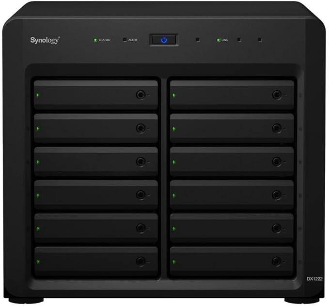 Synology 12 Bay Disk Expansion DX1222 (Diskless)