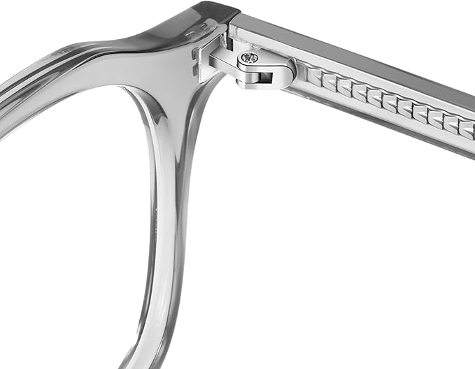 Dollger Blue Light Blocking Glasses For Woman Men Thick-Framed Square Non-Prescription, For Computer,Gaming, Phone Use