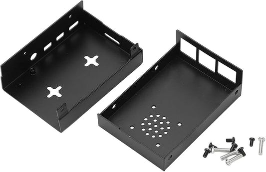Housing for 4B Aluminum Alloy Case for, Enclosure for Case for, Enclosure for Cooling Protective Quick Cooling Black (Black)