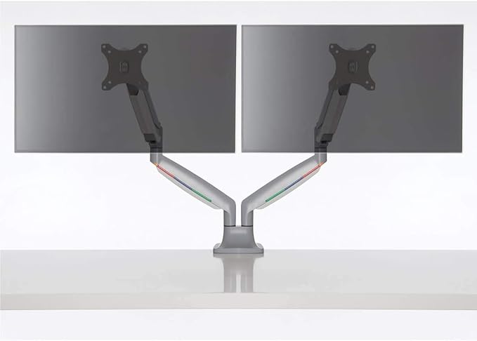 Kensington K55471WW Monitor Arm One Touch Height Adjustable , grey