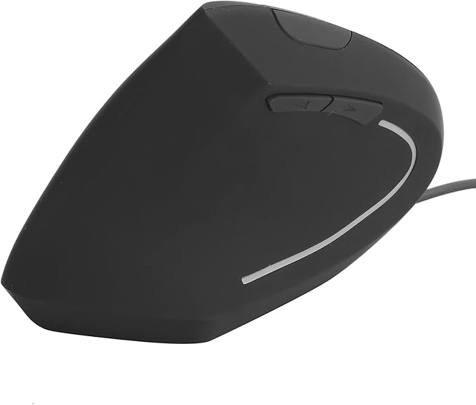 Wired Left Hand Mouse,Vertical Left Hand Mouse,Mouse Vertical Ergonomic 800/1200/1600DPI USB Optical Mouse,Easy to Use. (Left Hand Wired)
