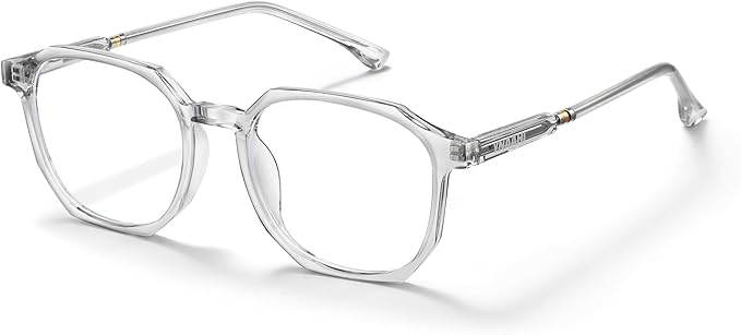 Blue Light Glasses for Men Women, 99% Blue Light Blocker, UV Protection. Ideal for Computer Use, Gaming, Reading.