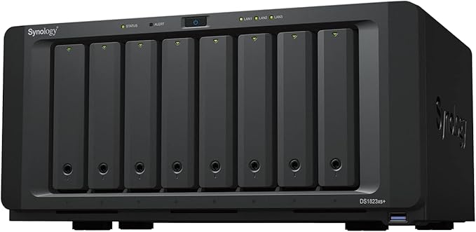 Synology 8-Bay DiskStation DS1823xs+ (Diskless) & M.2 2280 NVMe SSD SNV3410 400GB (SNV3410-400G)