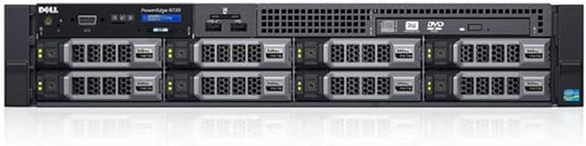 Dell PowerEdge R730 8 x 3.5 Hot Plug E5-2630 V3 Eight Core 2.4Ghz 16GB 8X 4TB SAS H330 (Renewed)