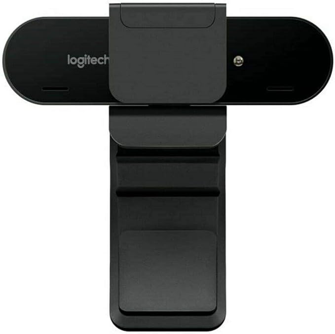 Logitech BRIO Ultra HD Webcam for Video Conferencing, Recording, and Streaming - Black