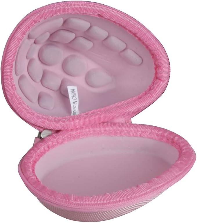 Hermitshell Hard Travel Case for Logitech Lift Vertical Ergonomic Mouse (Pink, Case for Right-Handed Mouse)