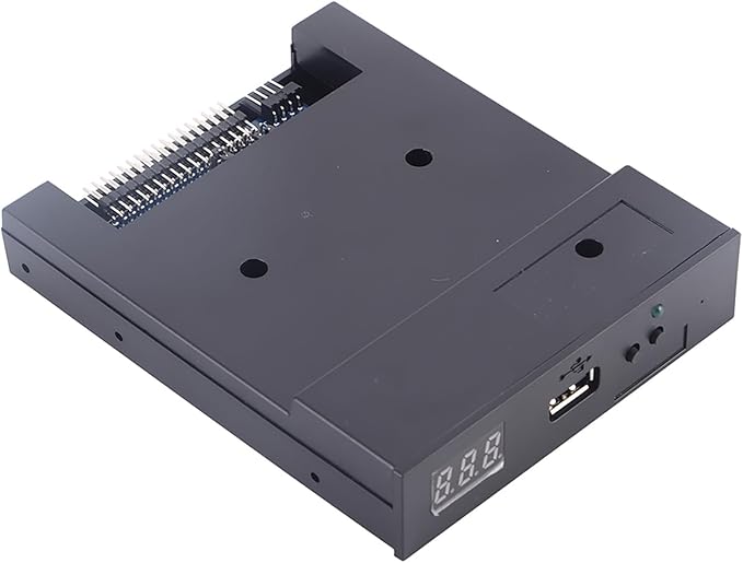 3.5-Inch USB Floppy Disk Drive Emulator, 1.44MB, Model 1m44-u100k, Compatible with Musical Keyboard